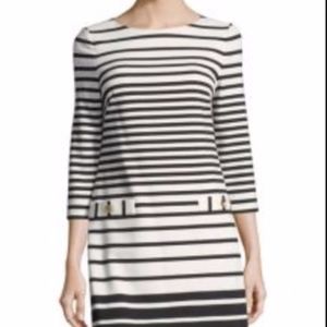 Eliza J Stripe Shift Dress